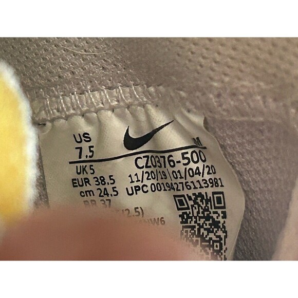 Nike Blazer Size 7.5 Mid 77 'Digital Pink' CZ0376-500 Preowned - Picture 14 of 14